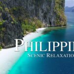 Philippines Drone Scenery with Ambient Music